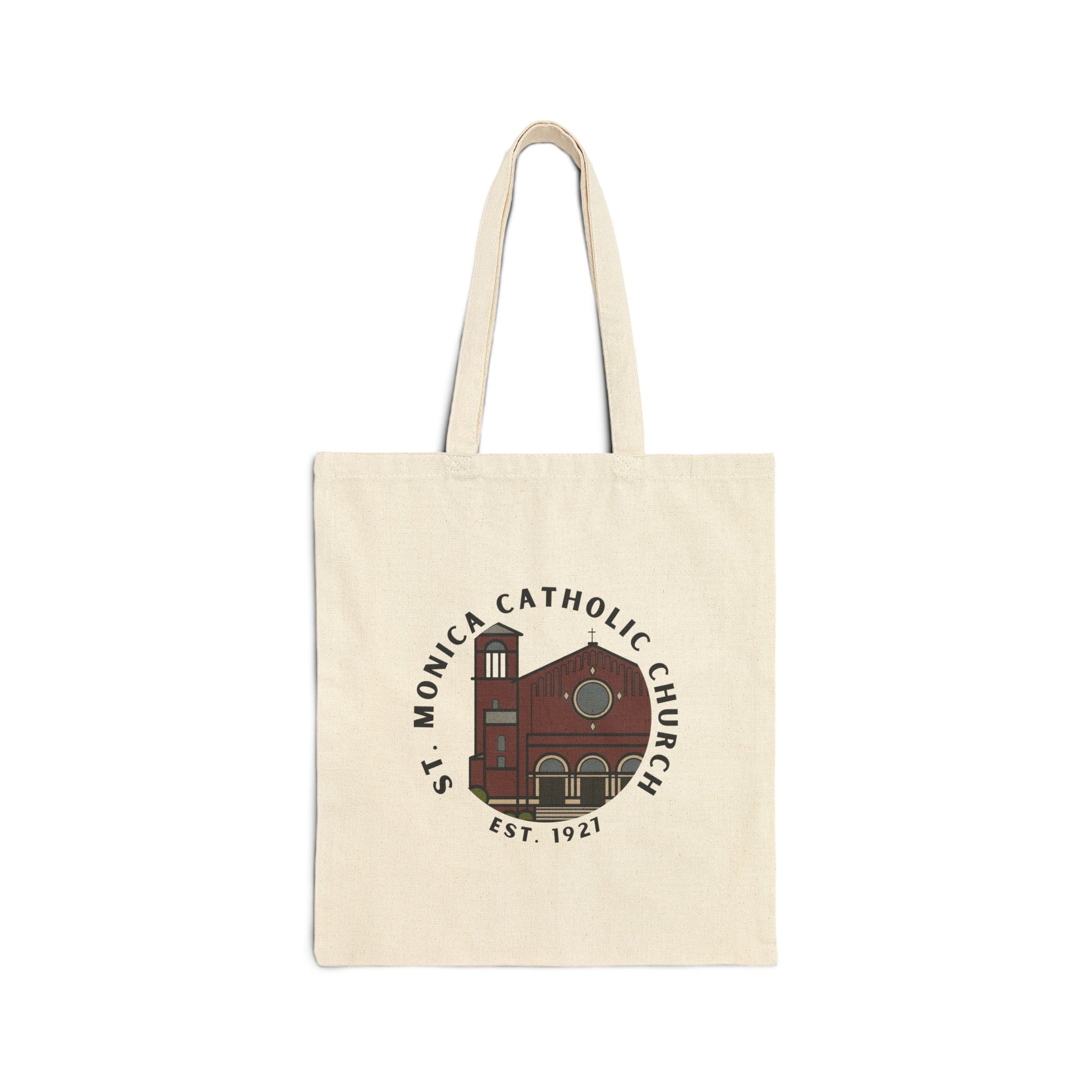 St. Monica Parish Icon Tote – “Nothing is Far from God”