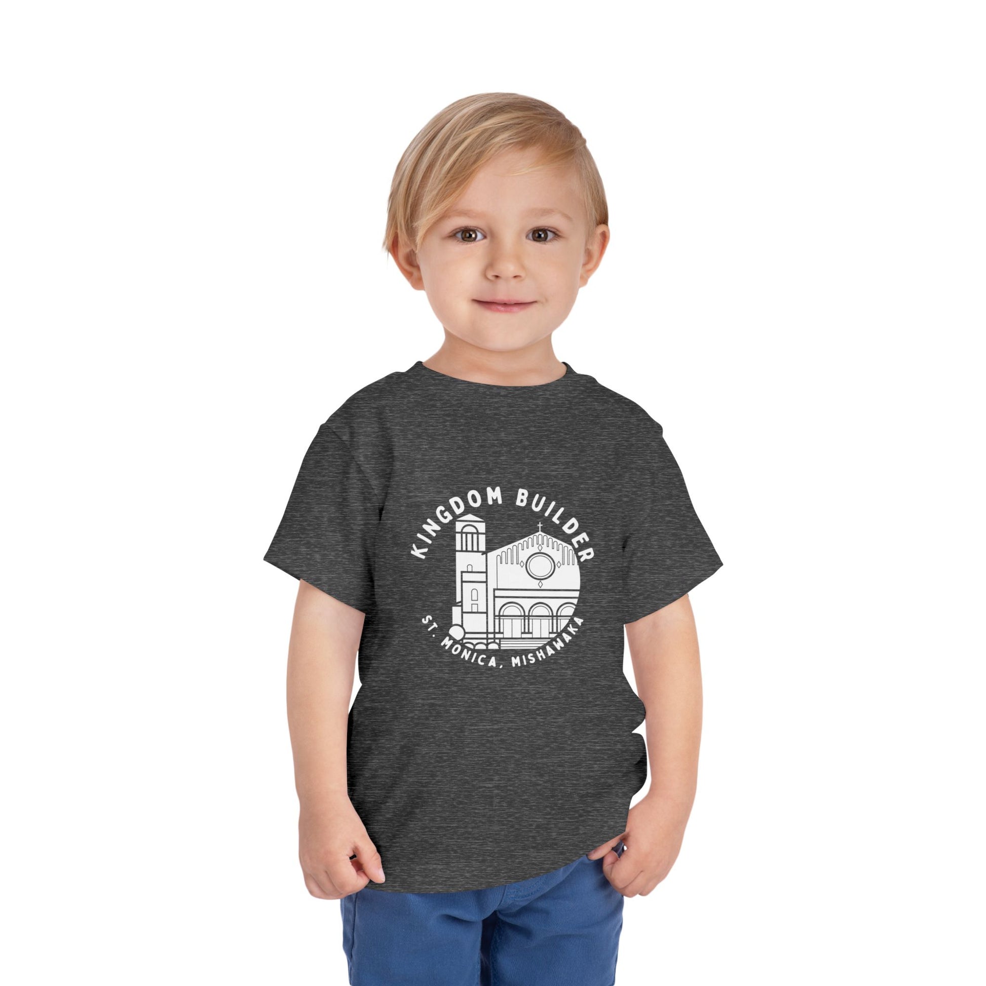Toddler “Kingdom Builder” T-Shirt – St. Monica Parish