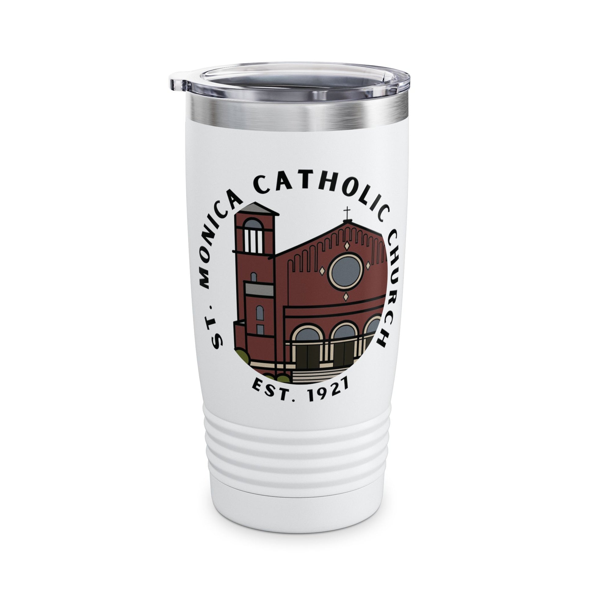 St. Monica Travel Mug – “Nothing is Far from God”