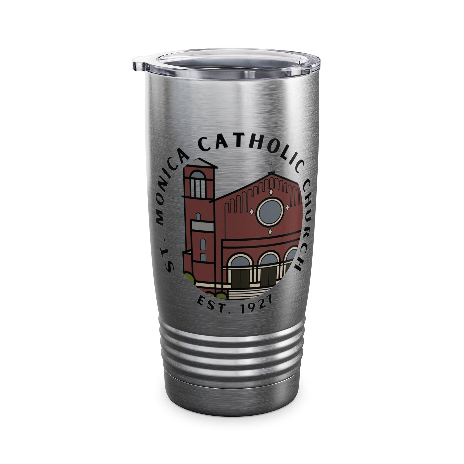 St. Monica Travel Mug – “Nothing is Far from God”