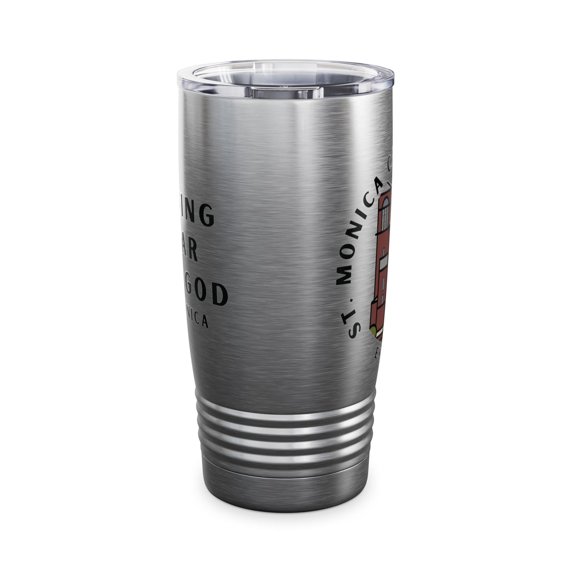 St. Monica Travel Mug – “Nothing is Far from God”