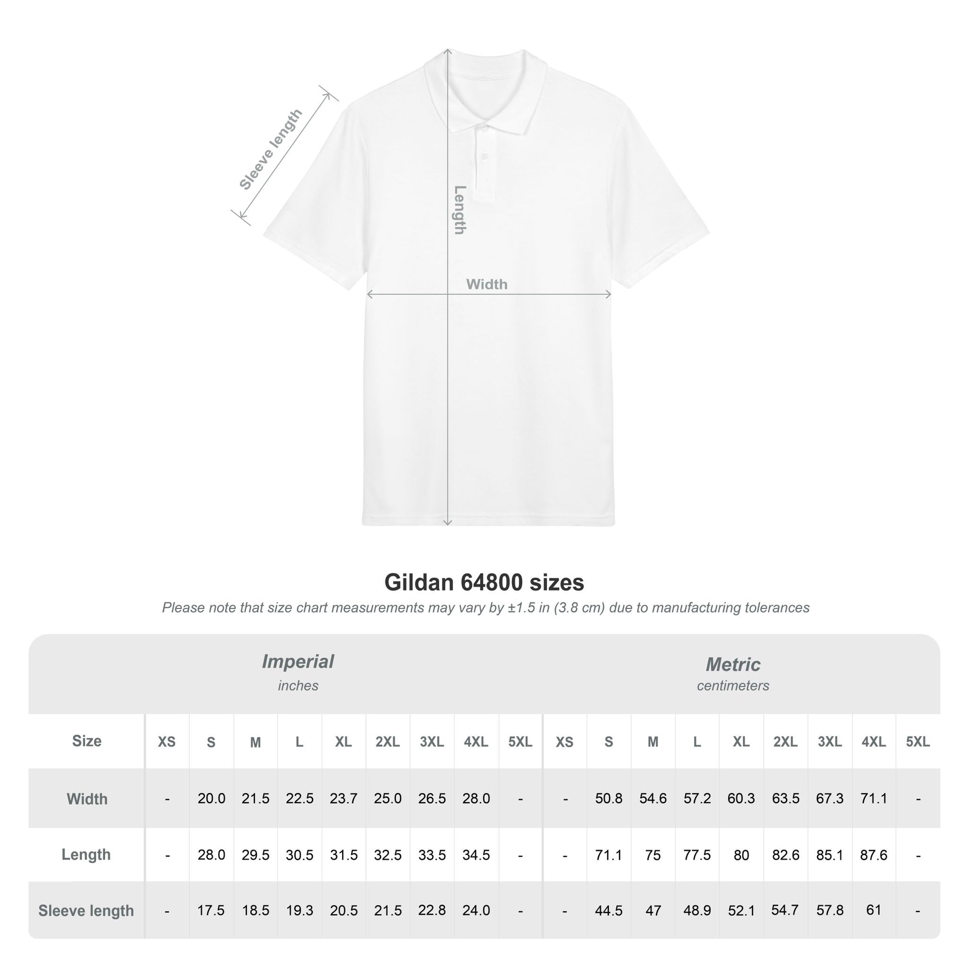 St. Monica Parish Embroidered Polo - White with Purple Logo