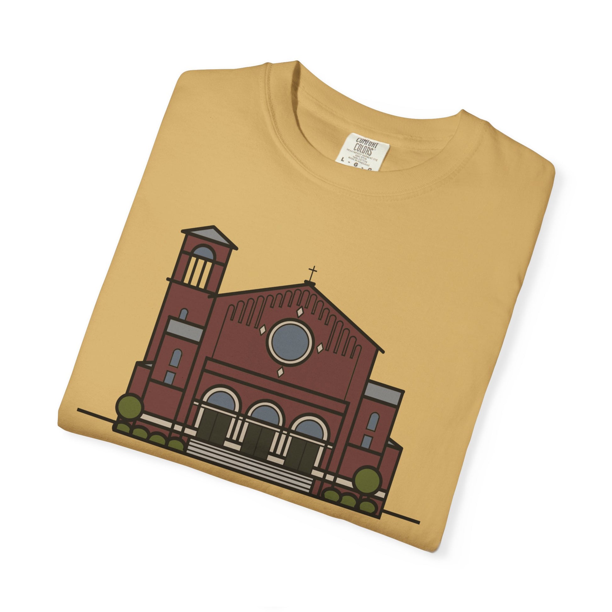 St. Monica Parish Icon T-Shirt - "Nothing is Far from God"