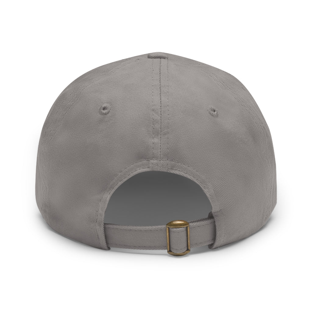 St. Monica Parish Icon Dad Hat – Leather Patch Edition