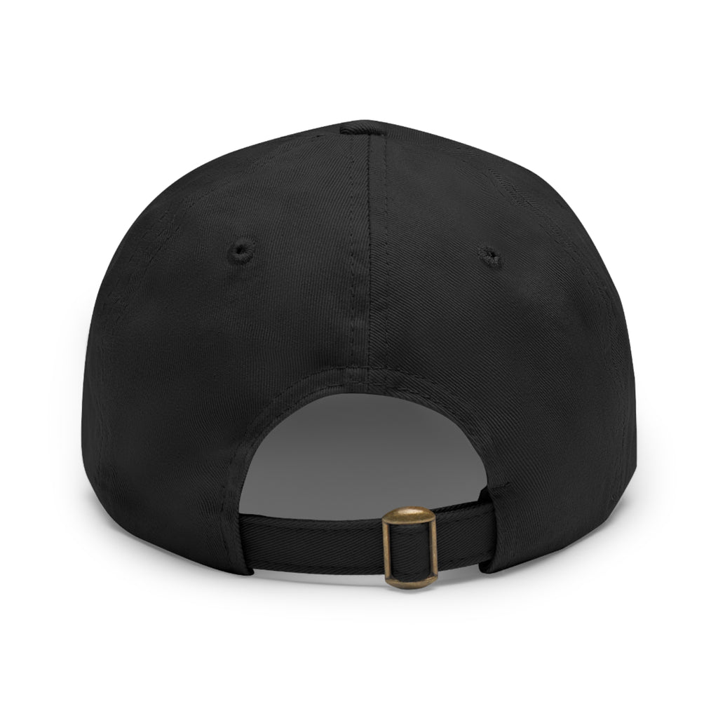 St. Monica Parish Icon Dad Hat – Leather Patch Edition