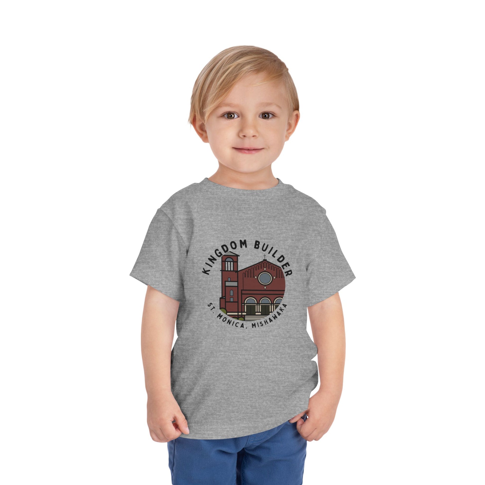 Toddler “Kingdom Builder” T-Shirt – St. Monica Parish