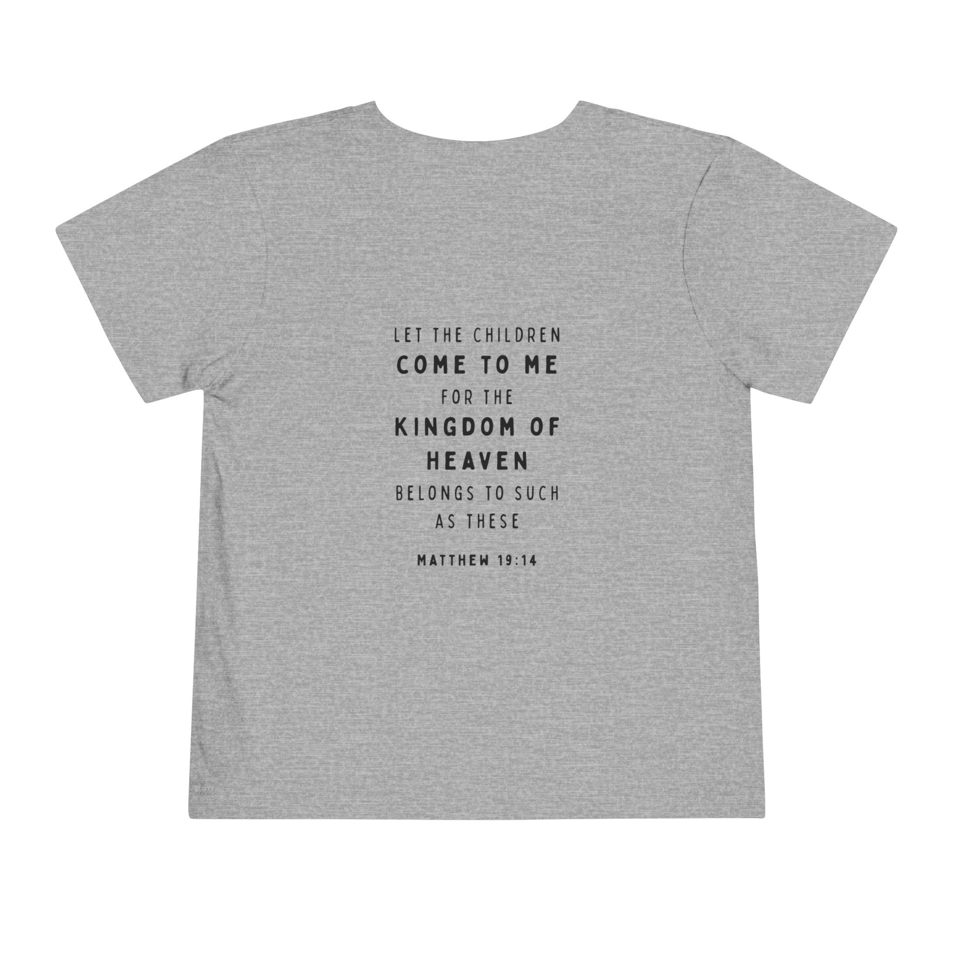 Toddler “Kingdom Builder” T-Shirt – St. Monica Parish