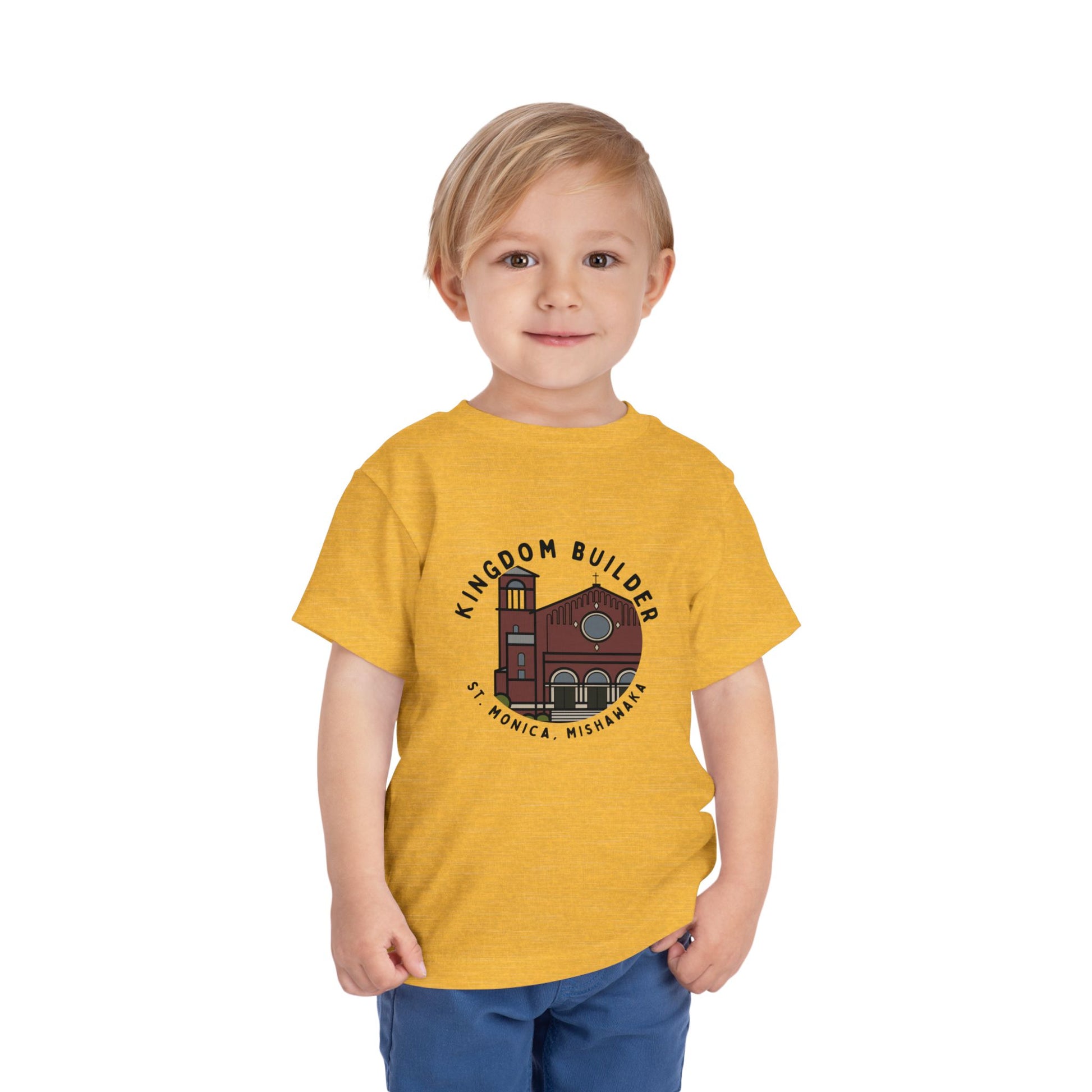 Toddler “Kingdom Builder” T-Shirt – St. Monica Parish
