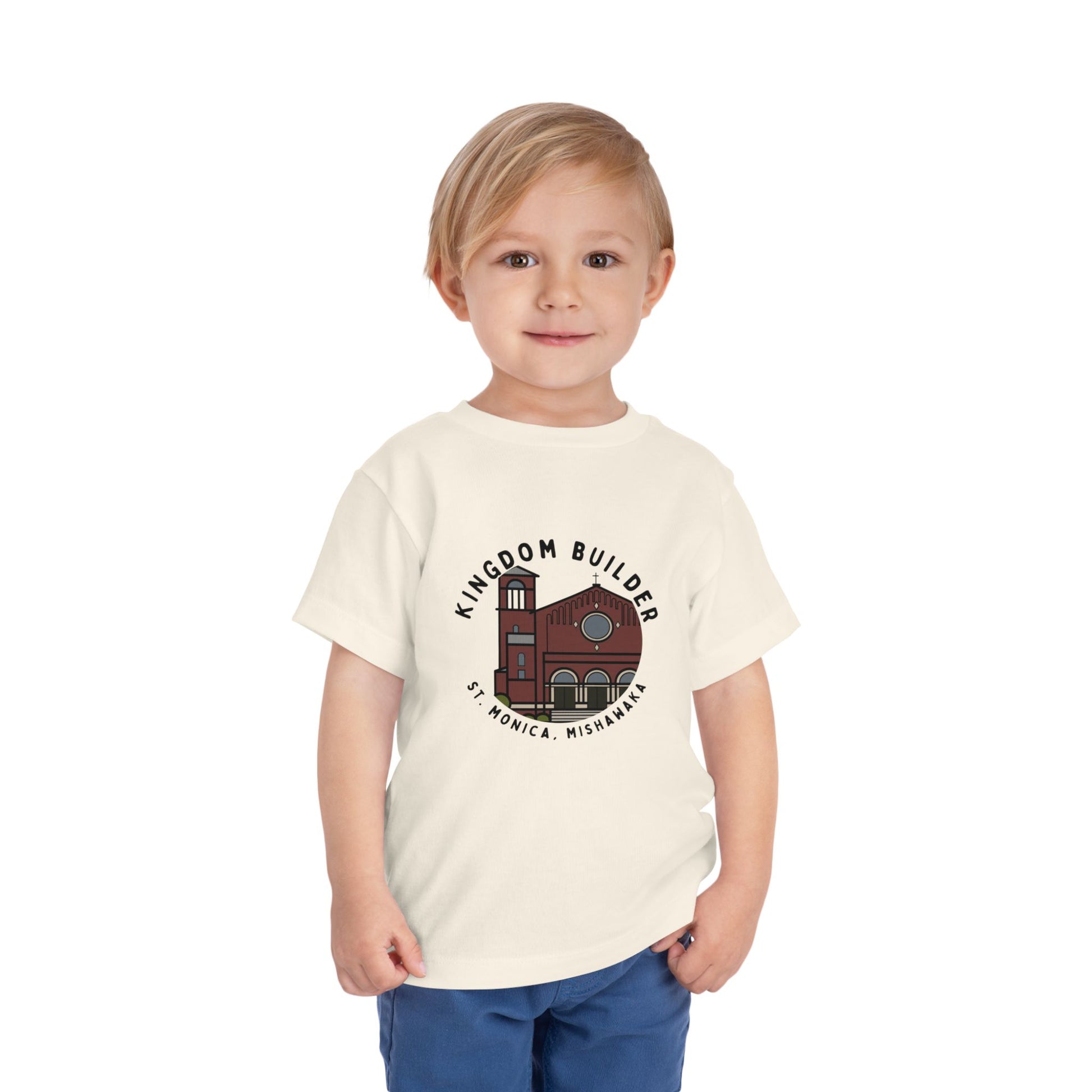 Toddler “Kingdom Builder” T-Shirt – St. Monica Parish